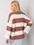 Wollpullover mit Streifen in Causal Stil S-XXL - Swytmode