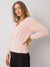 Stylische Alpakabluse  mit dekorativen Ausschnitt in Oversize S-XL - Swytmode