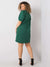 Kleid mit Puffärmeln in Plus Size XL-4XL - Swytmode