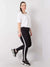 Leggings in Schwarz mit Streifen in Plus Size XXL-XXXXL - Swytmode