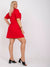 Kleid mit Puffärmeln in Plus Size XL-4XL - Swytmode