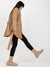 Modische Winterjacke in Eco-Leder, Gürtel S-L - Swytmode