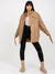 Modische Winterjacke in Eco-Leder, Gürtel S-L - Swytmode