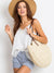 Damentasche - Sommertasche - Strohtasche - Strandtasche - Swytmode