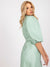 Stilvolles Cocktailkleid in Eco-Leder mit Balonärmeln S-XL - Swytmode