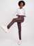 Stylische Leggings aus Kunstleder mit hoher Taille S-XL - Swytmode
